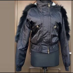 Limited edition Gucci jacket with real rabbit fur